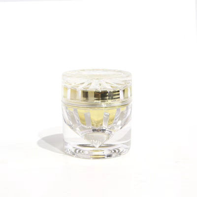 Botella acrílica cosmética para suero y loción con bomba sin aire de 1 oz