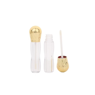 Por mayor, tubo de lápiz labial vacío personalizado de 3.5G con cerradura de tornillo de sello de caucho tubo de bálsamo labial de plástico para envases de recipientes cosméticos