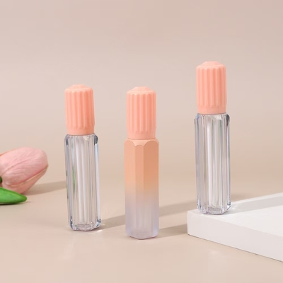 Envases cosméticos de paja de trigo blanca suave 5G Rolos de lápiz labial con tapa
