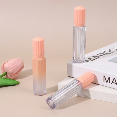 Envases cosméticos de paja de trigo blanca suave 5G Rolos de lápiz labial con tapa