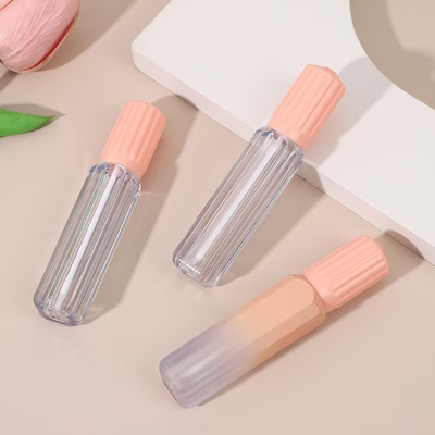 Envases cosméticos de paja de trigo blanca suave 5G Rolos de lápiz labial con tapa