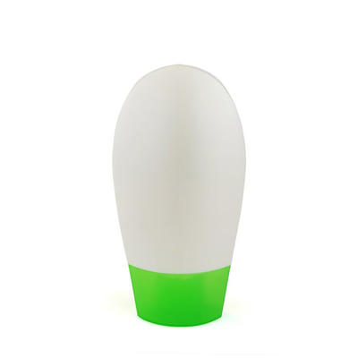 Envasado con tubos de plástico plano para protector solar Preme botella de crema para el cuidado de la piel