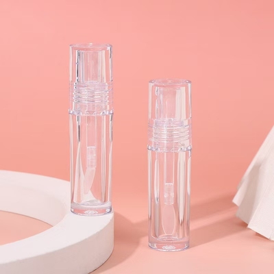 Herramienta de maquillaje profesional 6ml Cepillo de cabeza grande para el esmalte labial Destacar el rubor y la variedad de colores
