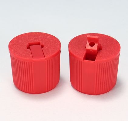 Gold Color Cosmetic Bottle Cap for Plastic Bottles with Easy Fit and PP Plastic Material