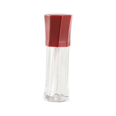 5 ml de capacidad tubo de lápiz labial de plástico con diamantes adjuntos fácil de llevar y colores finales
