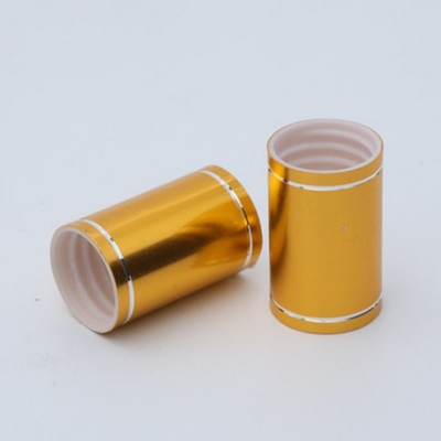 Capa de cubierta de aluminio para botella de vidrio de aceite de oliva