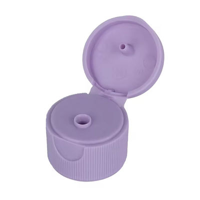 20mm 24mm 28mm plástico personalizado Flip Cap Shampoo Flip Cap Botella tapa