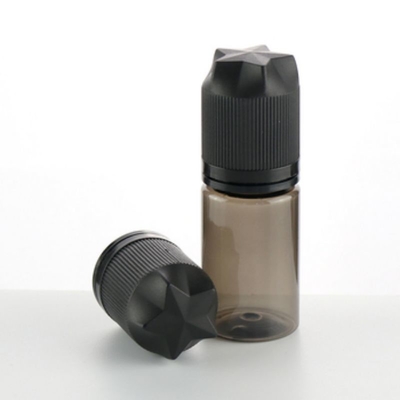 Conveniente botella de plástico de 30 ml para goteador de aceite de humo con punta delgada larga y tapa a prueba de niños