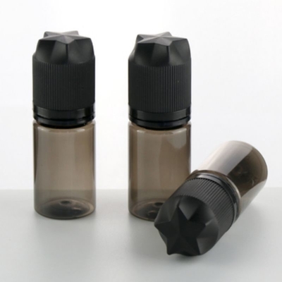 50 ml de aceite de humo líquido botellas largas de plástico para jugo de aceite con loción de embalaje a prueba de niños acabado mate acabado