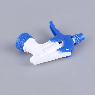 28/400 28/410 D Forma gran salida PP pulverizador de disparo de plástico con tipo de pulverización ajustable Compatible con la mayoría de los productos químicos