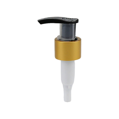24 mm 28 mm Dispensador de la bomba de loción de aluminio la bomba de loción de la prensa de jabón