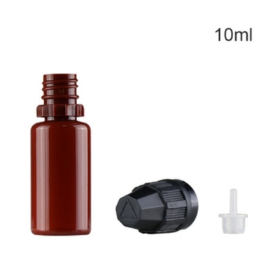 Fabricantes Venta caliente Botella de aceite de humo de plástico PET de 10 ml