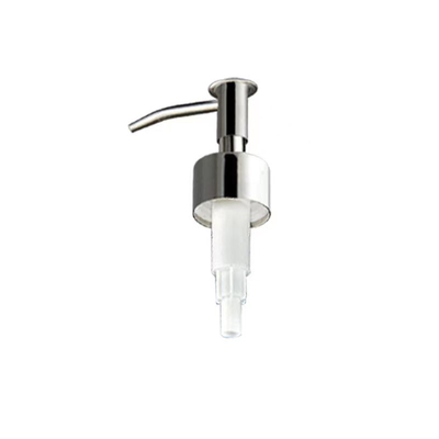 Acero inoxidable Oro fuera de la primavera bomba de loción Dispensador de jabón de metal negro Diámetro 28 mm