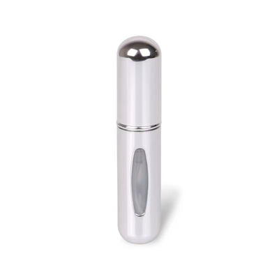 Botella de perfume de aluminio de 5 ml Botella de perfume personalizada