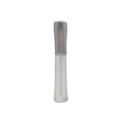 Tubos de brillo labial redondos con logotipo personalizado Embalaje vacío 6ml Tubos de brillo labial transparentes con varilla