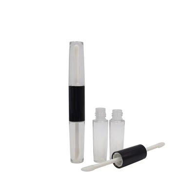 Material de plástico tubo de lápiz labial personalizado 10 ml para la crema líquida contenedor cuadrado embalaje cosmético