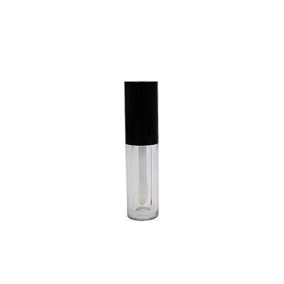 Tubo de bálsamo labial de plástico para recipiente cosmético Embalaje de plástico personalizado 3.5G Tubo de lápiz labial vacío con cerradura de tornillo de sello de goma