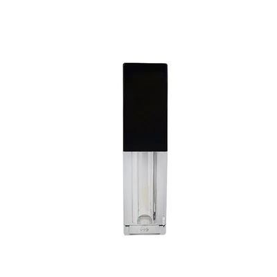 Tubo de lápiz labial de boca redonda vacía de 4g personalizado con cerradura de tornillo de sello de goma Tubo de bálsamo labial de plástico para envases de recipientes cosméticos