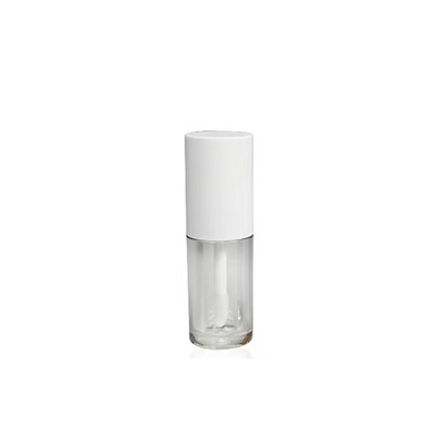 Por mayor, tubo de lápiz labial vacío personalizado de 3.5G con cerradura de tornillo de sello de caucho tubo de bálsamo labial de plástico para envases de recipientes cosméticos