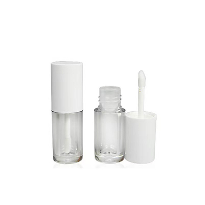 Por mayor, tubo de lápiz labial vacío personalizado de 3.5G con cerradura de tornillo de sello de caucho tubo de bálsamo labial de plástico para envases de recipientes cosméticos