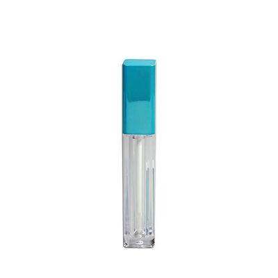 3G Tubo de lápiz labial con boca biselada vacía con cerradura de tornillo de sello de goma Tubo de bálsamo labial de plástico para recipiente cosmético DIY