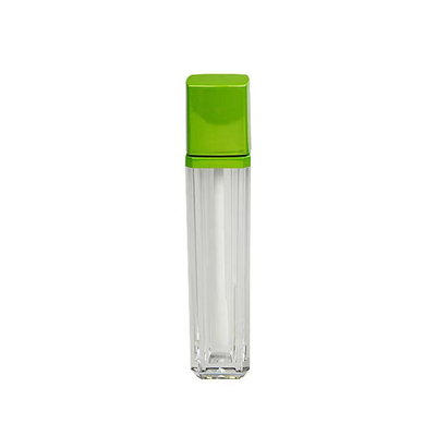 Por mayor 3.5g 5g de labios vacíos tubo de lápiz labial con cerradura de tornillo sello de goma tubo de plástico bálsamo labial para el envase de recipientes cosméticos