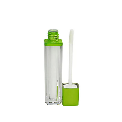 Por mayor 3.5g 5g de labios vacíos tubo de lápiz labial con cerradura de tornillo sello de goma tubo de plástico bálsamo labial para el envase de recipientes cosméticos