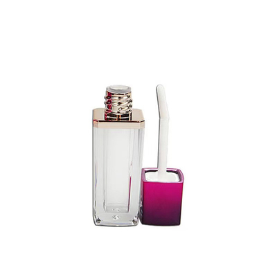 Capa de tornillo Blanco suave 5G de paja de trigo embalaje cosmético tubos de lápiz labial con logotipo y tapa personalizables