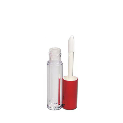 Embalaje de maquillaje Conviente y botella de plástico Brillo labial con función giratoria