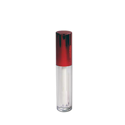 Embalaje de maquillaje Conviente y botella de plástico Brillo labial con función giratoria