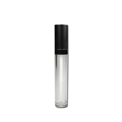 4ml tubo de lápiz labial embalaje de compresión personalizada caja de lápiz labial brillo de labio pantalla de lápiz labial soporte con cápsula
