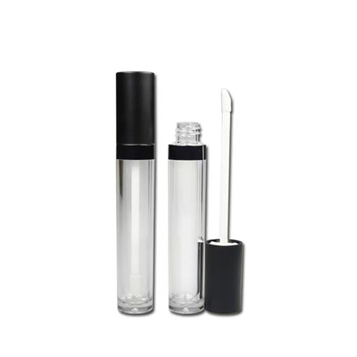 4ml tubo de lápiz labial embalaje de compresión personalizada caja de lápiz labial brillo de labio pantalla de lápiz labial soporte con cápsula