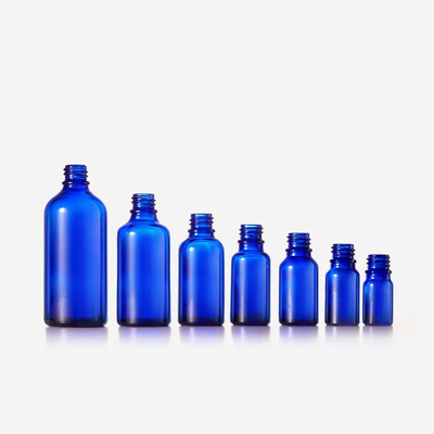 Botella de aceite esencial marrón transparente 5ml 10ml 15ml 20ml 30ml 50ml 100ml para la aromaterapia