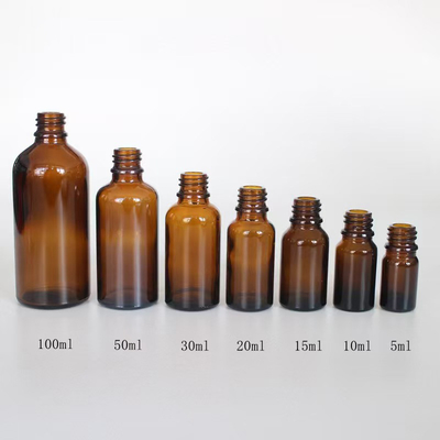 Botella de aceite esencial para cosméticos 5ml 10ml 15ml 20ml 30ml 50ml 100ml Opciones de capacidad