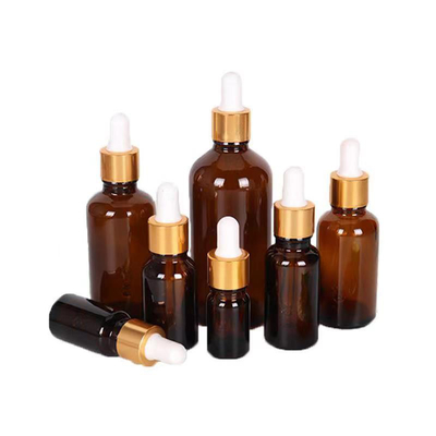 30 ml de fábrica al por mayor Logotipo personalizado Ojo botella de aceite esencial gotero de vidrio