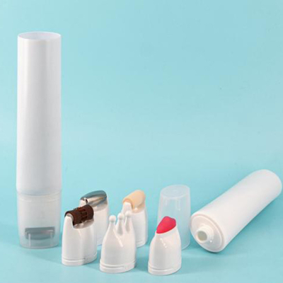 Color personalizado embalaje cosmético vacío tubo de PE combinado Flexo con estampado