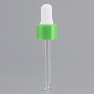 Color personalizado 18 mm 24 mm gotero de plástico de PP liso con pipeta de plástico para mediciones precisas
