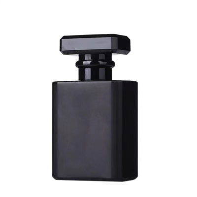 Matt Negro 30 ml 50 ml 100 ml Botella de vidrio de perfume de niebla