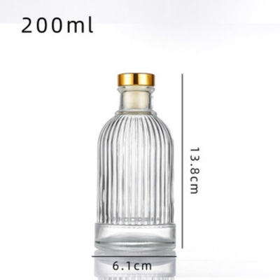 Botella de vidrio difusor de 100 ml 140 ml 200 ml 220 ml