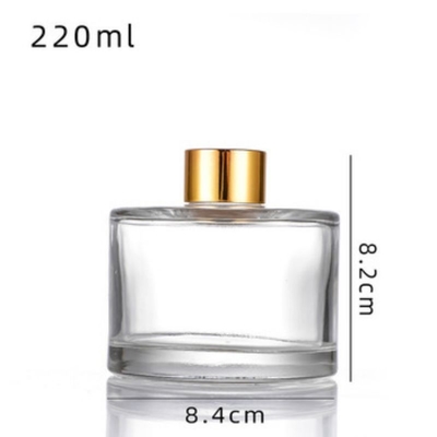 Botella de vidrio difusor de 100 ml 140 ml 200 ml 220 ml