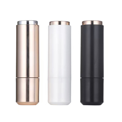 Embalaje vacío Tubos de brillo labial de 6 ml con varilla redonda con logotipo personalizado Tubos de brillo labial