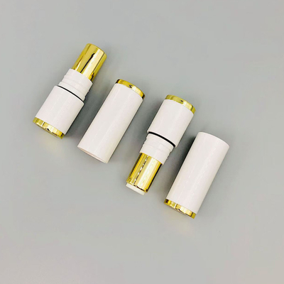 Embalaje cosmético de paja de trigo Tubos de lápiz labial con logotipo y tapa personalizables