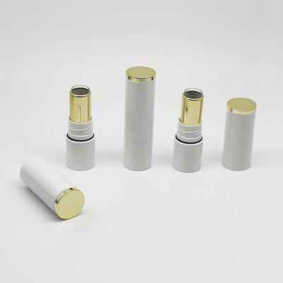 Tubo de bálsamo labial de plástico para embalaje de recipientes cosméticos personalizado 3.5g 5g Tubo de lápiz labial de labios vacíos