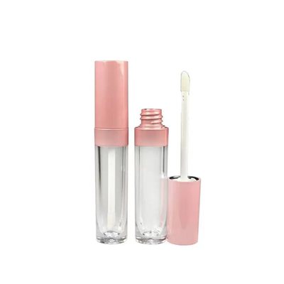 Cerradura con tornillo de sello de goma tubo de bálsamo labial de plástico para envases de recipientes cosméticos 3.5g 5g tubo de lápiz labial de labios vacíos