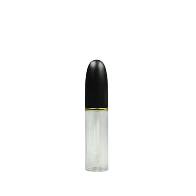 Tubo de lápiz labial con cerradura de tornillo de sello de goma Tubo de bálsamo labial de plástico para recipiente cosmético