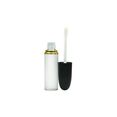 Tubo de lápiz labial con cerradura de tornillo de sello de goma Tubo de bálsamo labial de plástico para recipiente cosmético