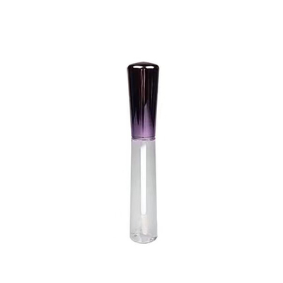 DIY 4g boca vacía redonda tubo de lápiz labial sello de caucho cerradura de tornillo plástico tubo de bálsamo labial para envases de recipientes cosméticos
