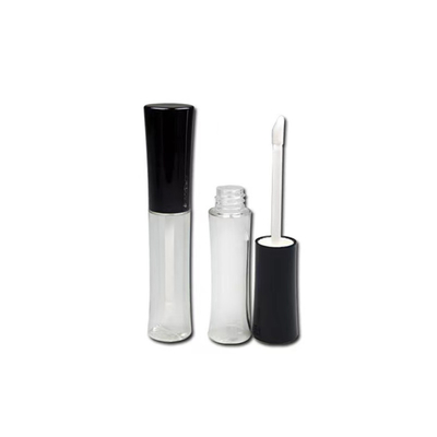 DIY 4g boca vacía redonda tubo de lápiz labial sello de caucho cerradura de tornillo plástico tubo de bálsamo labial para envases de recipientes cosméticos