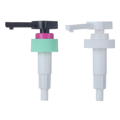 Dispensador de líquido de color personalizado de 28 mm 32 mm, bomba de loción para la cabeza cuadrada para lavarse las manos