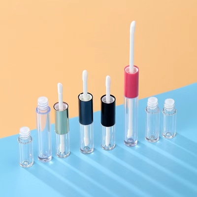 2.5ml Cepillo para la cabeza grande para el esmalte de labios Destacar el rubor y la variedad de colores